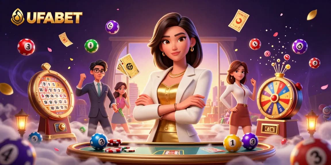 Experience thrilling betting at UFABET - vibrant lottery and casino energy scene.