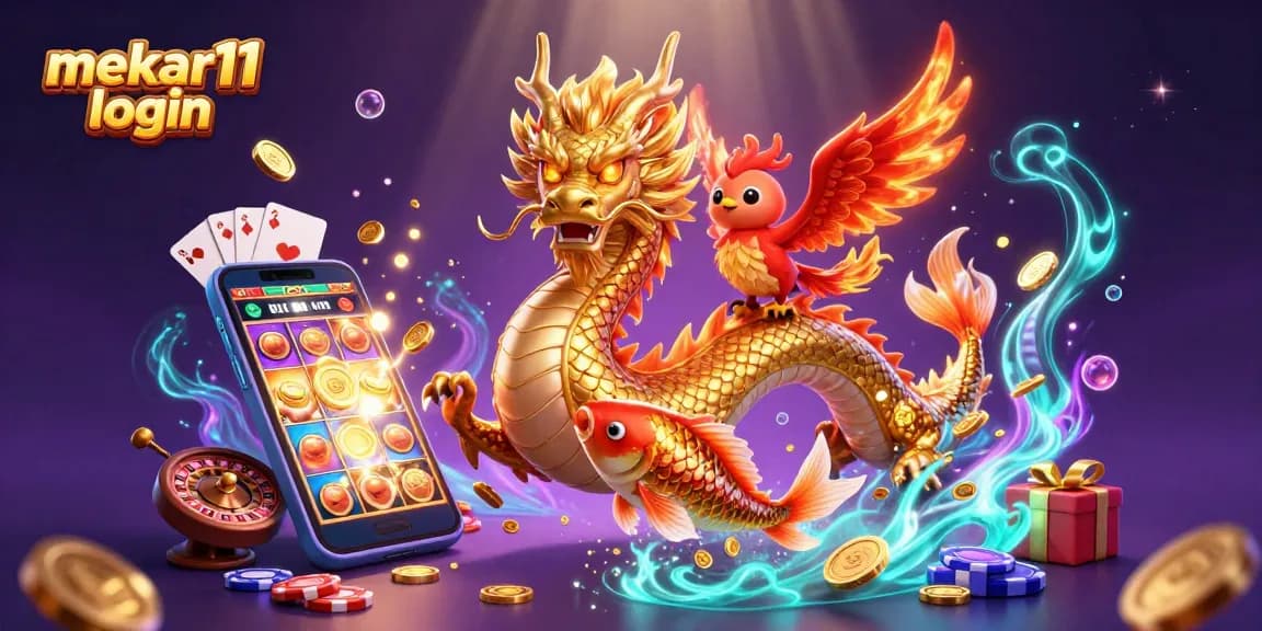 Engage in exciting gaming adventures with mekar11 login featuring dynamic characters and casino elements.