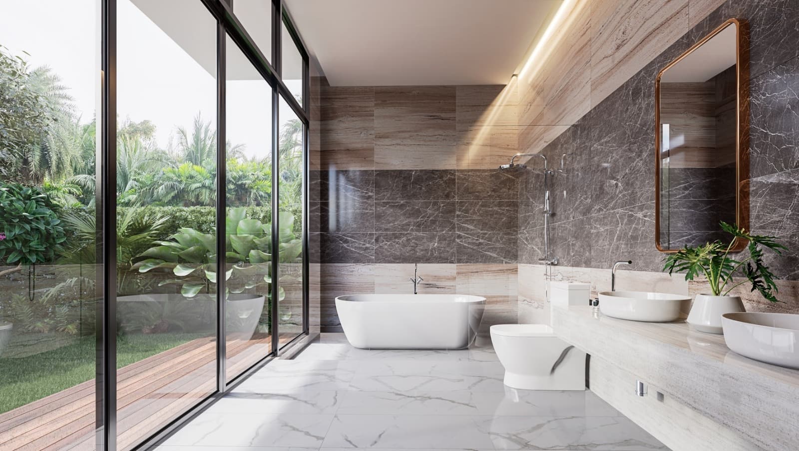 How a Wet Room Shower Enhances Bathroom Aesthetics