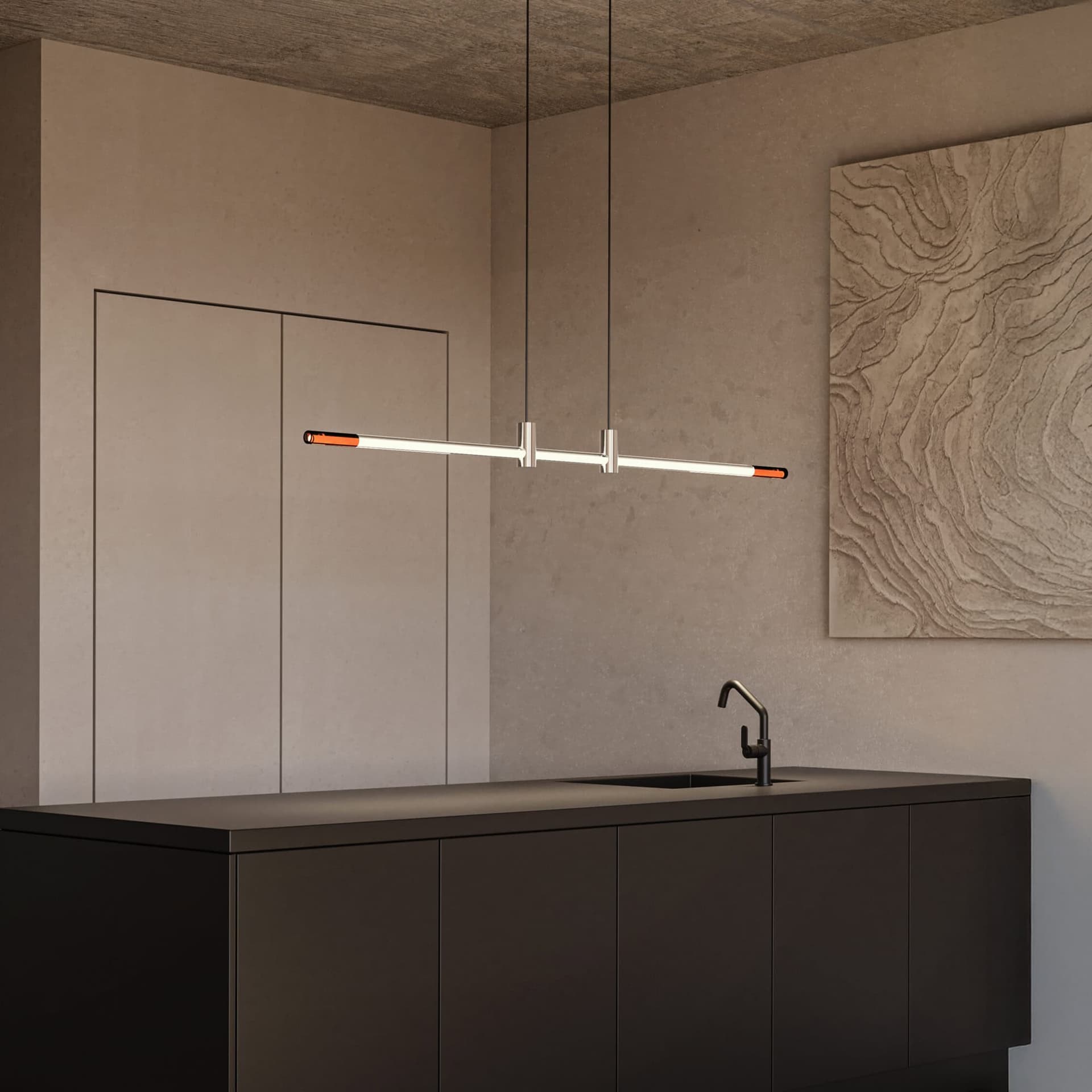Sleek Illumination: Modern Fixtures for Cozy Living
