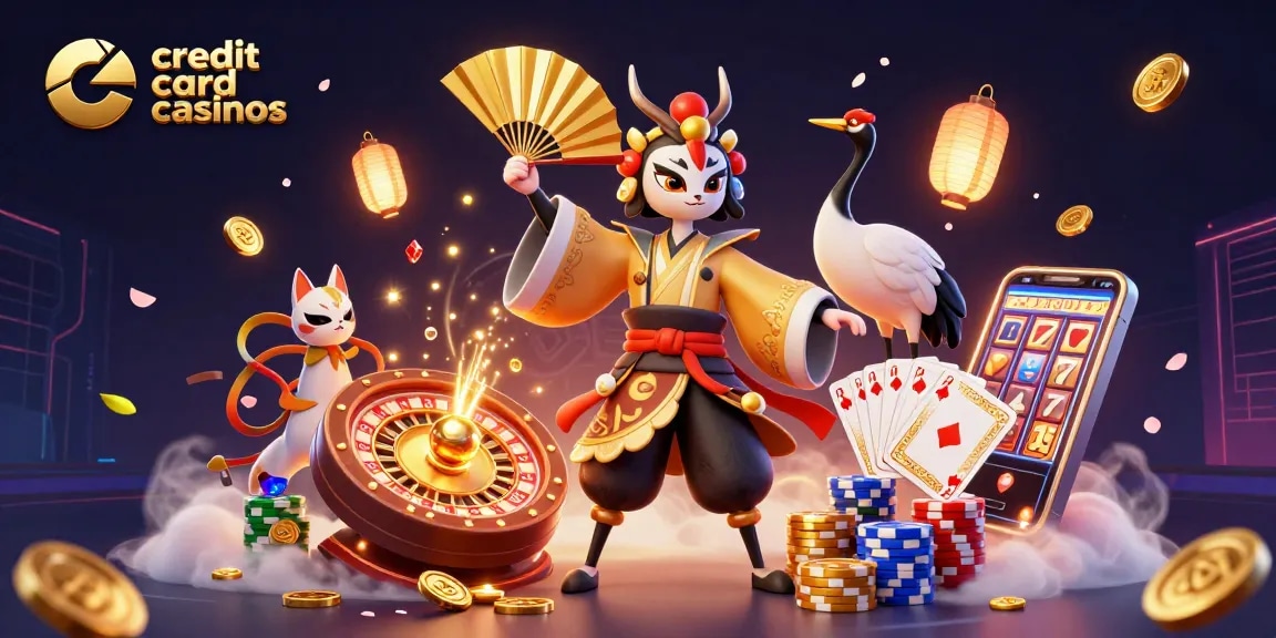 Win big at credit card casinos with immersive 3D gaming scenes and dynamic gameplay elements.