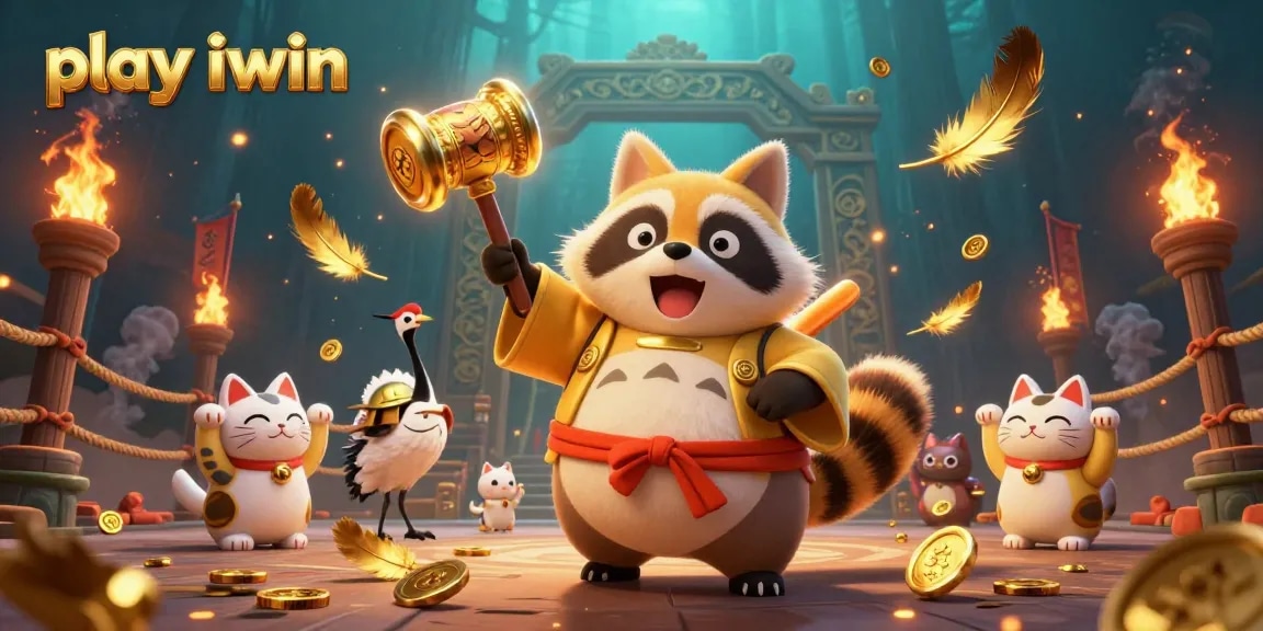 Play iwin to immerse in a vibrant casino scene with cheerful characters and dynamic game elements