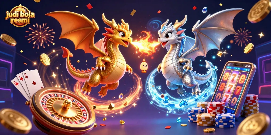 Experience thrilling moments with judi bola resmi in a vibrant casino scene filled with games and excitement.