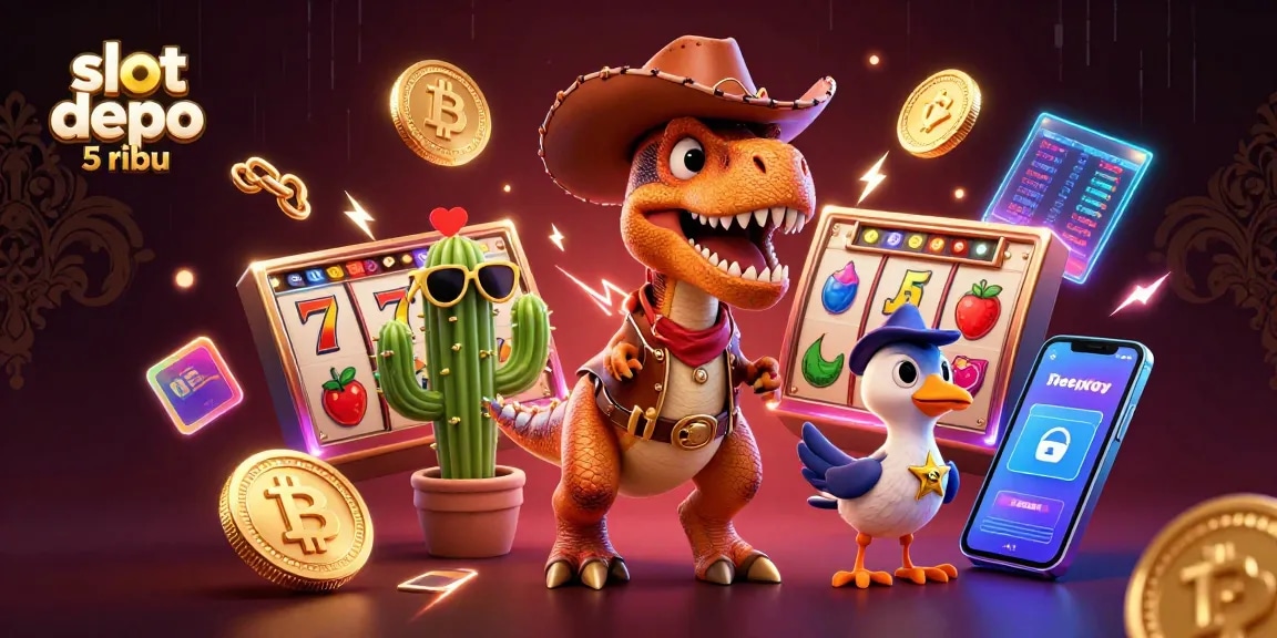 Engage with slot depo 5 ribu through a thrilling 3D casino adventure featuring iconic characters and dynamic game elements.