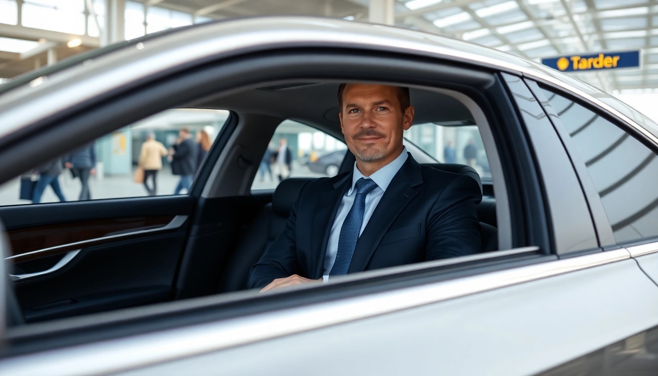 Experience premium Private Airport Transfers with a professional chauffeur and luxury vehicle ready.
