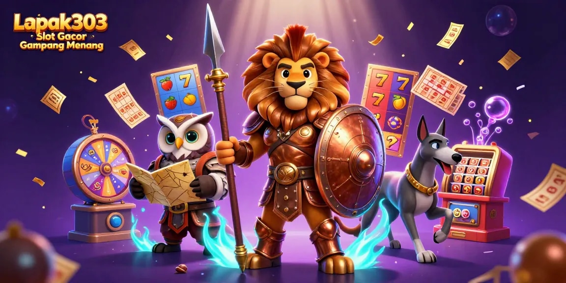 Engage with Lapak303 Slot Gacor Gampang Menang for thrilling slot experiences, vibrant visuals!