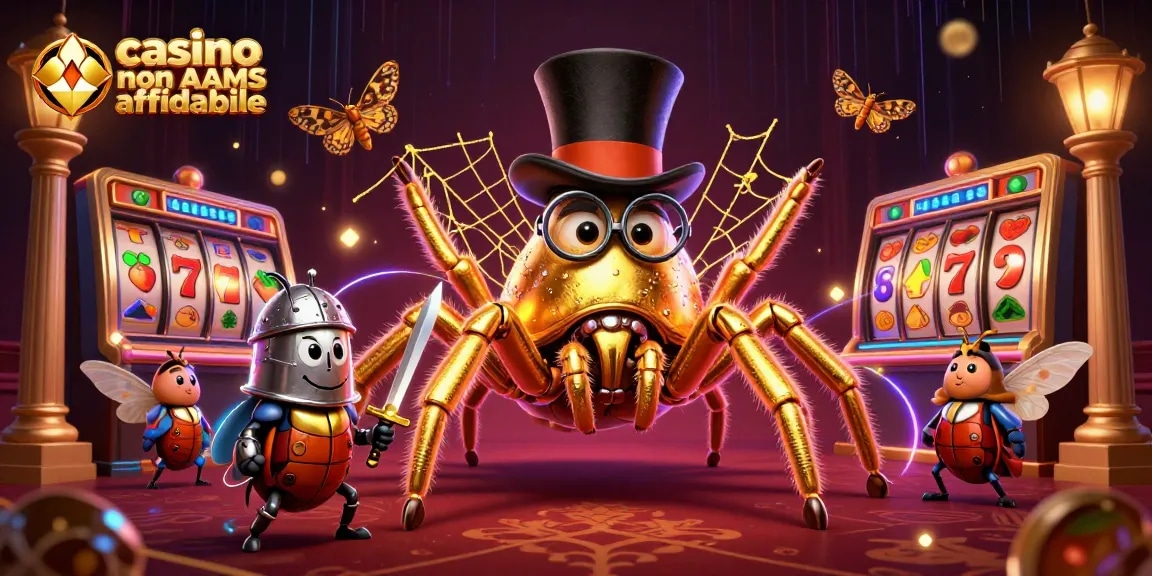 Scopri il mondo dei casino non AAMS affidabili con una varietà di giochi slot e bonus.