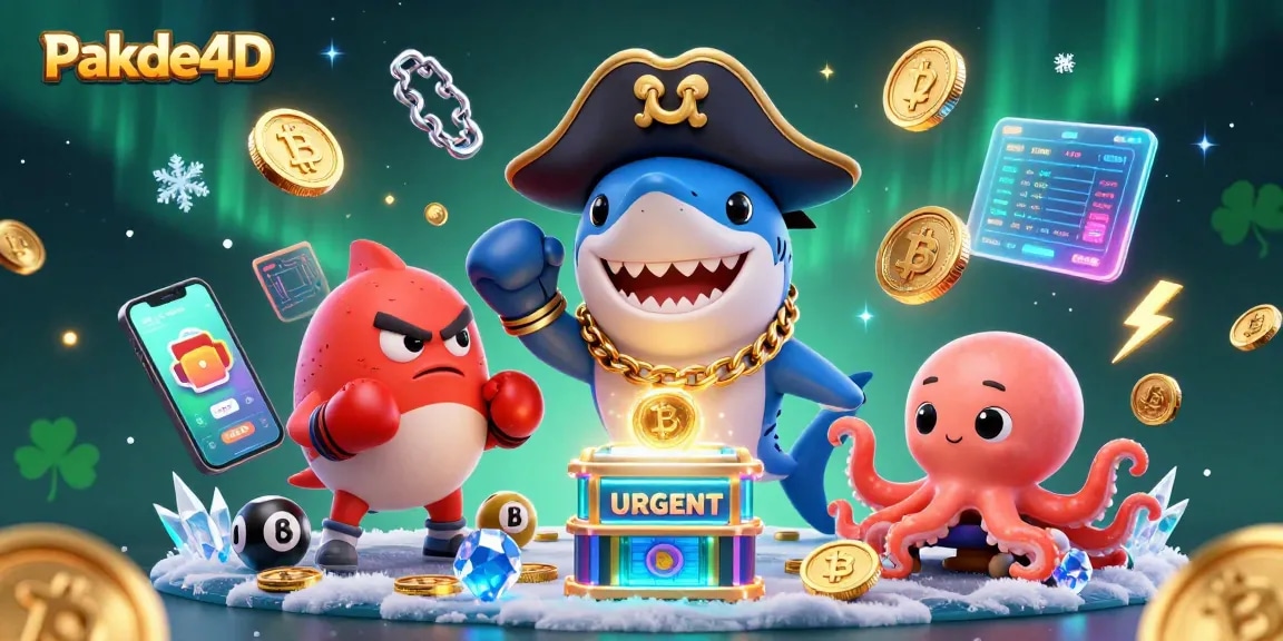 Engage with exciting lottery action on Pakde4D, featuring vibrant characters and dynamic game elements.