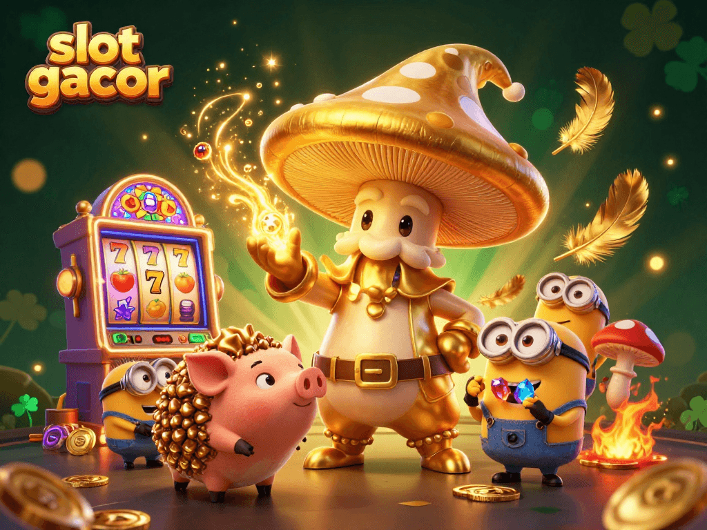 Rasakan keseruan slot gacor dengan ilustrasi 3D yang menakjubkan, ditandai dengan pesona slot dan karakter ajaib.
