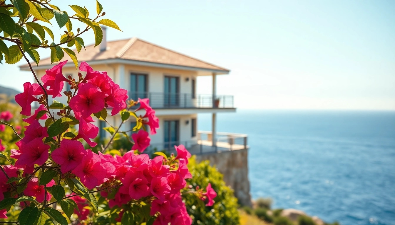 Showcase houses for sale in alanya turkey with stunning sea views and vibrant surroundings.