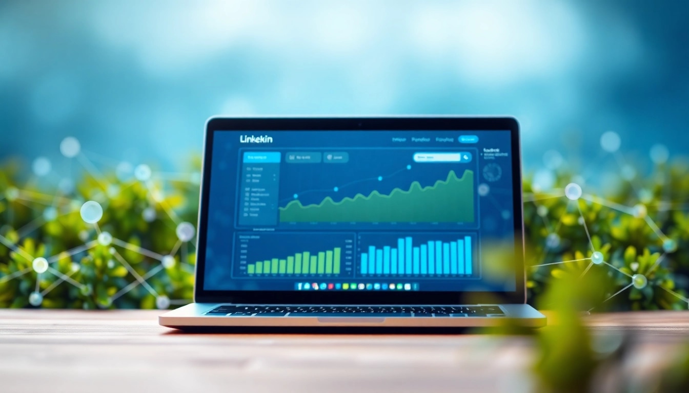 Showcasing a linked data visualization, illustrating the benefits of a linkedin scraping tool.