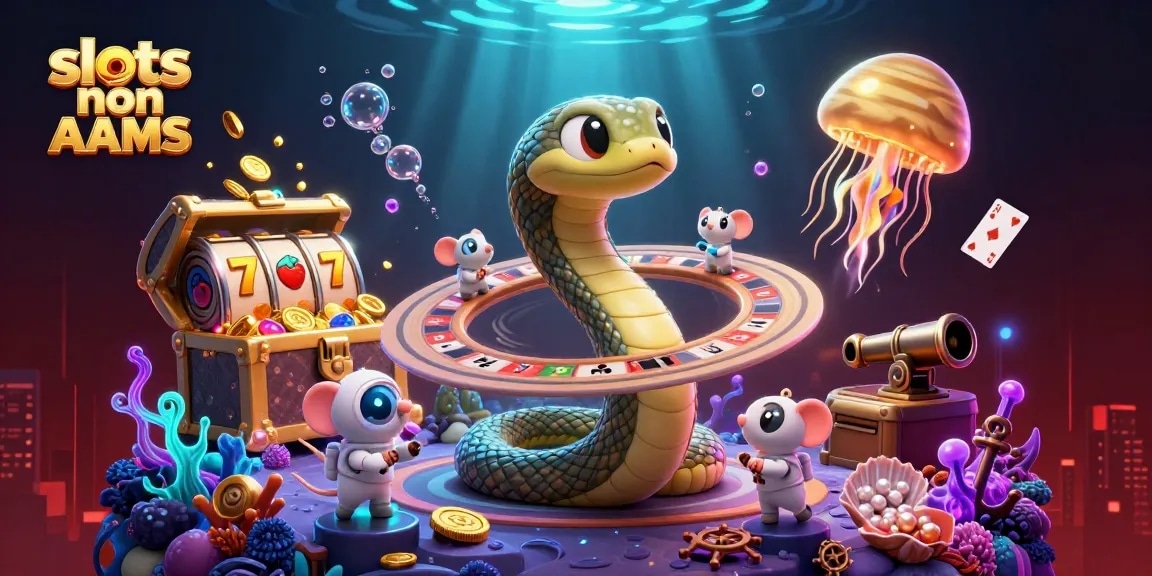 Gioca a slots non AAMS e scopri emozionanti avventure cosmiche in questa illustrazione 3D