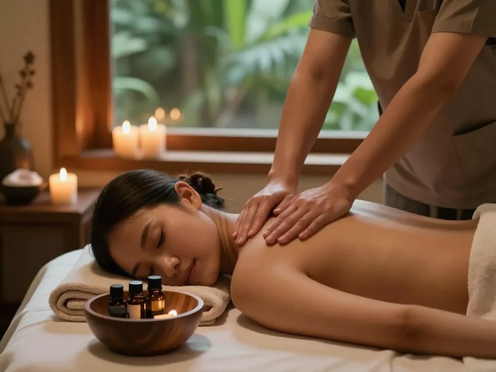 Experience 마포스웨디시 with soothing massage therapy in a serene spa.
