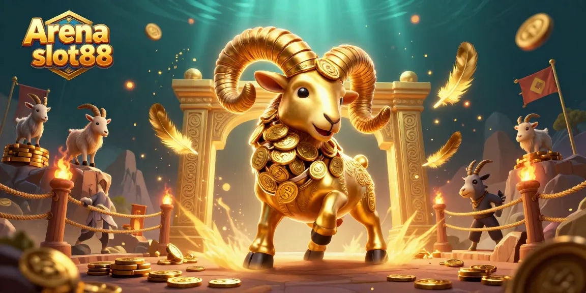 Arena slot88 menawarkan pengalaman bermain yang menarik dengan efek 3D dari karakter beruang emas yang penuh kejutan.