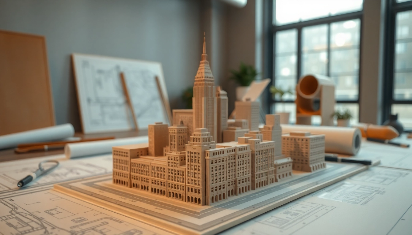 Architekturmodellbau Bonn - Professionelles Modell in einem modernen Studio mit ausgeklügelten Details.