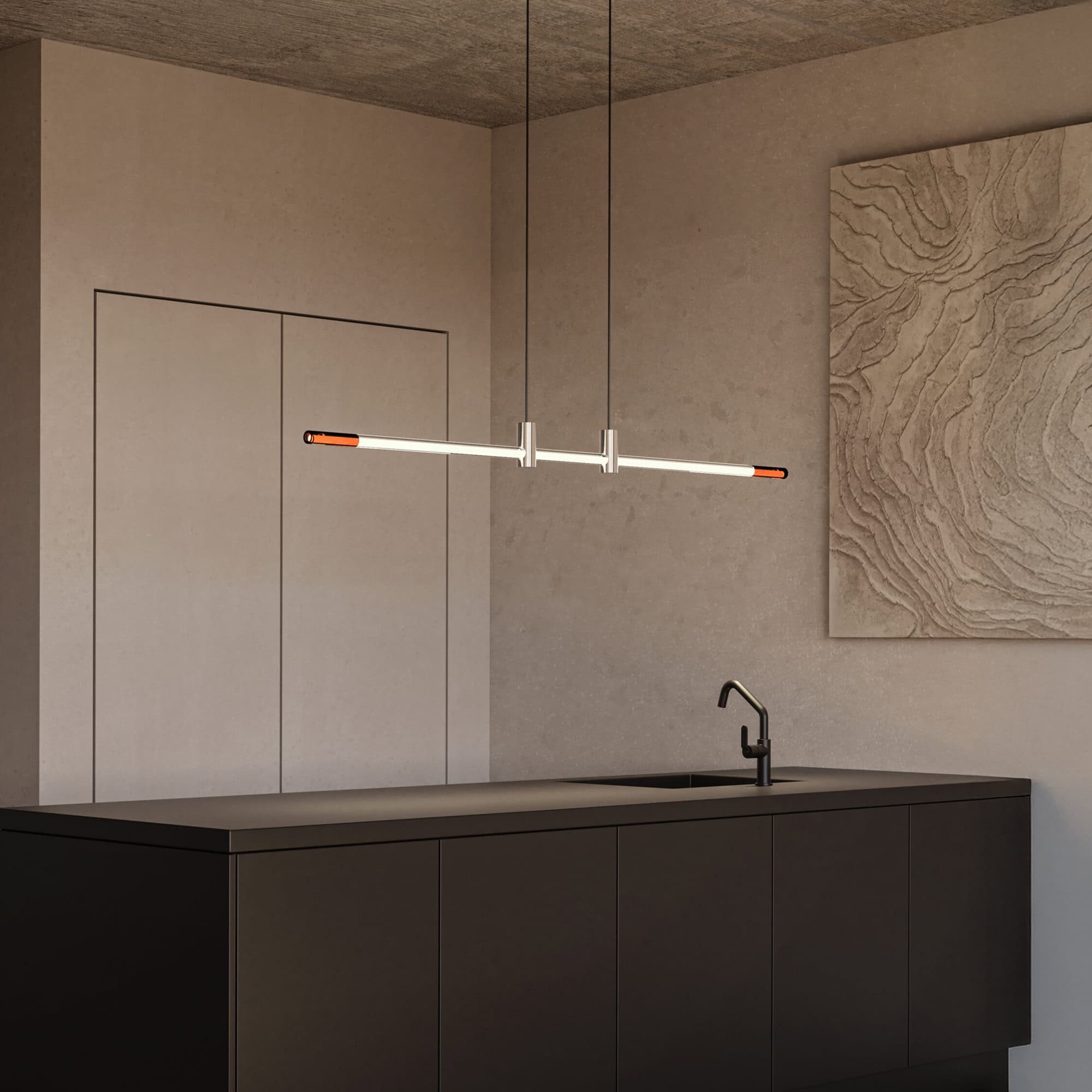 Sleek Illumination: Modern Fixtures for Cozy Living