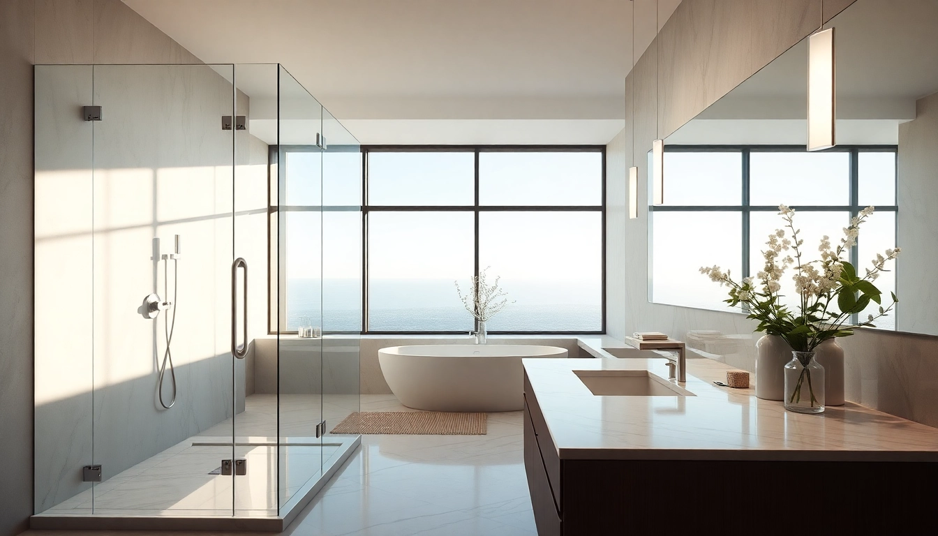 Experience elegant showers Australia in a beautifully designed bathroom with modern features.