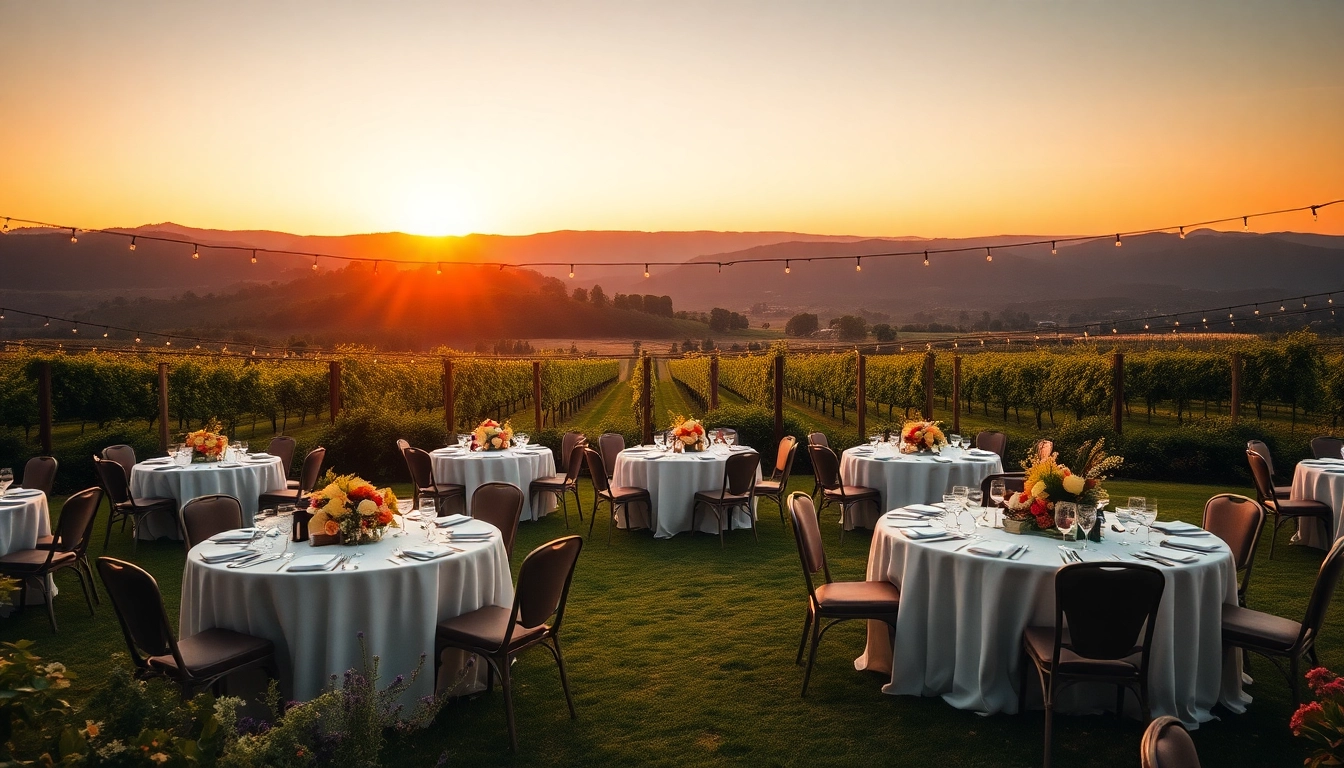 Northern California wedding venues with elegant outdoor settings and beautiful landscapes.