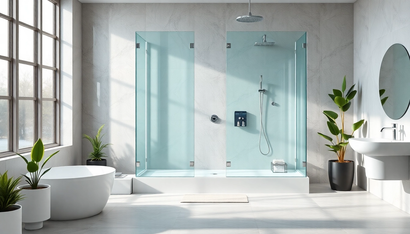 Installieren Sie die sonni Duschkabine mit modernem Design in Ihrem Badezimmer.