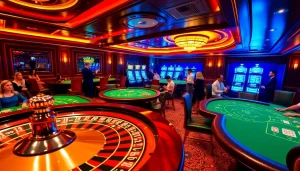 Experience thrilling gameplay on the XX88 Boats with players enjoying roulette and poker action.