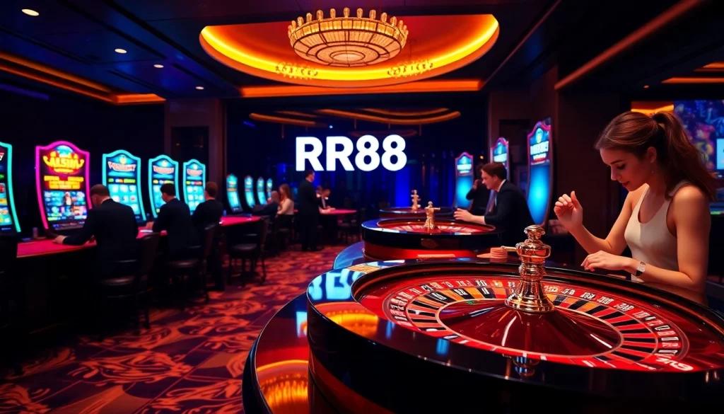 Experience a thrilling game atmosphere at https://rr88.wales/ with exciting slots and professional gambling.