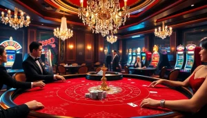 Baccarat table excitement with chips and players at https://xx88.us/ captivating online gambling enthusiasts.