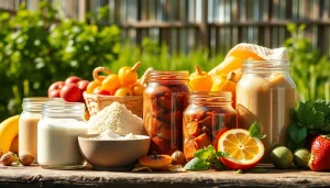 Fornitore di dolcificanti presenta una gamma di dolcificanti naturali in un ambiente accogliente.