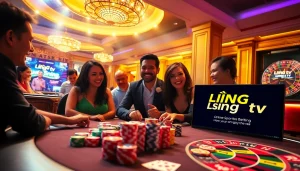 Lương Sơn TV offers a seamless online sports betting experience, featuring vibrant poker tables and engaging players.