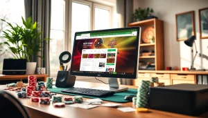 1win qeydiyyatdan kecmek prosesi evdə modern ofis mühitində göstərilir