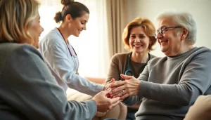 Senior caregivers austin tx providing compassionate support in a warm home environment.