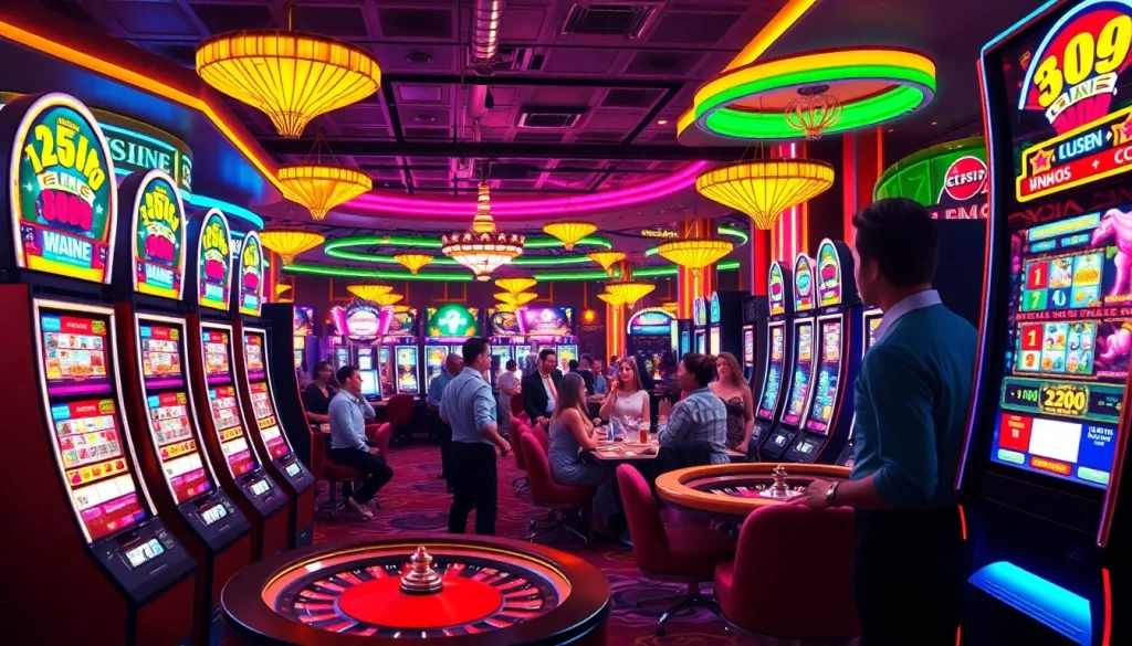 Rasakan kemenangan besar di slot depo 1000 dengan mesin slot berwarna-warni dan pemain yang bersemangat di kasino yang mendebarkan.