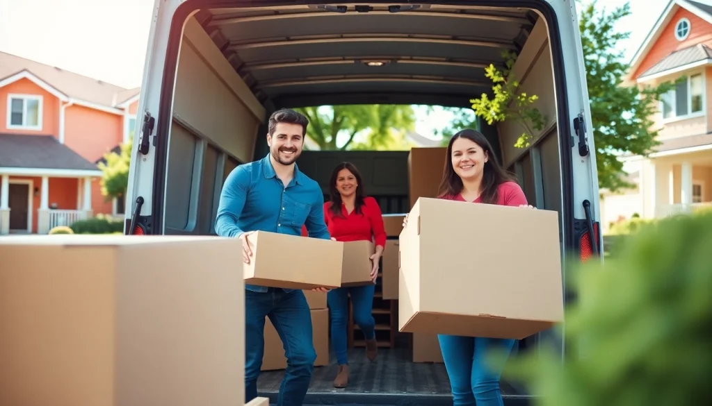 Kidderminster removals company team packing and loading furniture with care and efficiency.