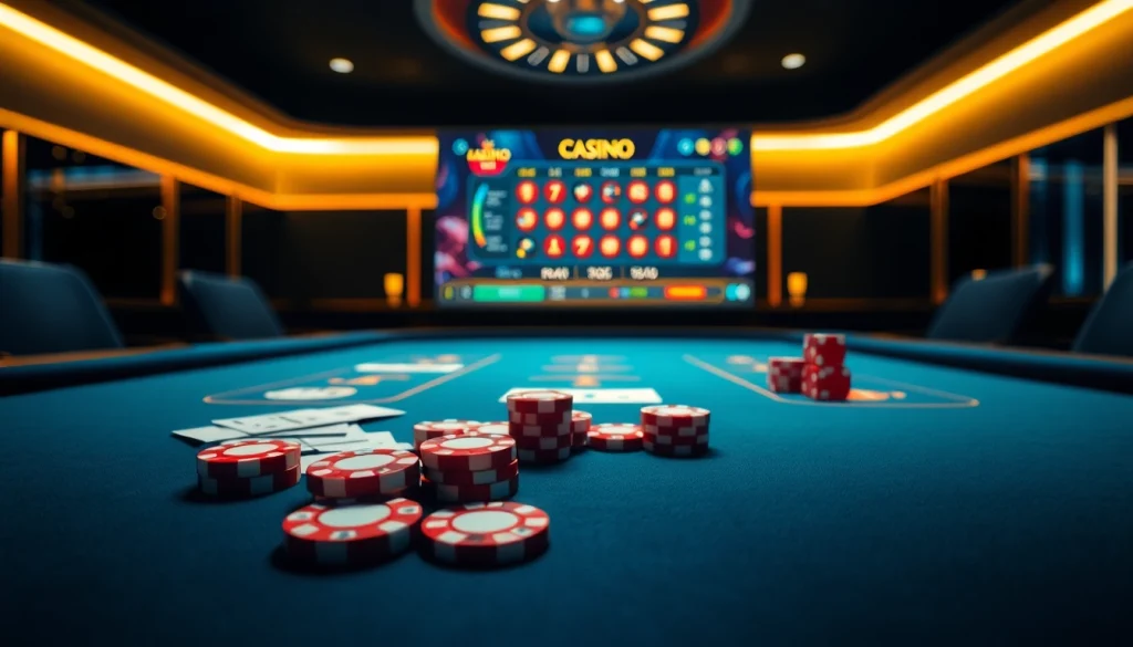 Découvrez l'excitation du casino en ligne France avec des éléments de jeu et des interfaces luxueuses.