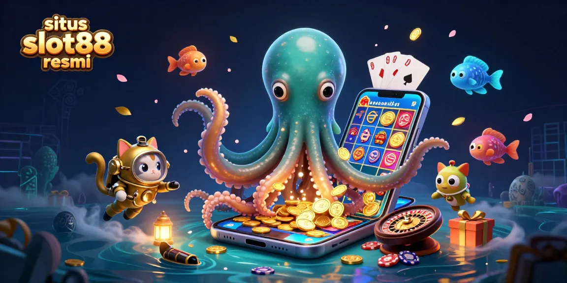 Menyimak situs slot88 resmi dengan visualisasi menawan dalam dunia slot online, menggambarkan elemen permainan yang menarik.